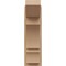 Ekena Millwork 7 1/2-in W x 14-in D x 26-in H Balboa Slat Rough Cedar Woodgrain TimberThane Outlooker, Primed Tan OUTUR075X14X26BOA24RCPR - alternate 6